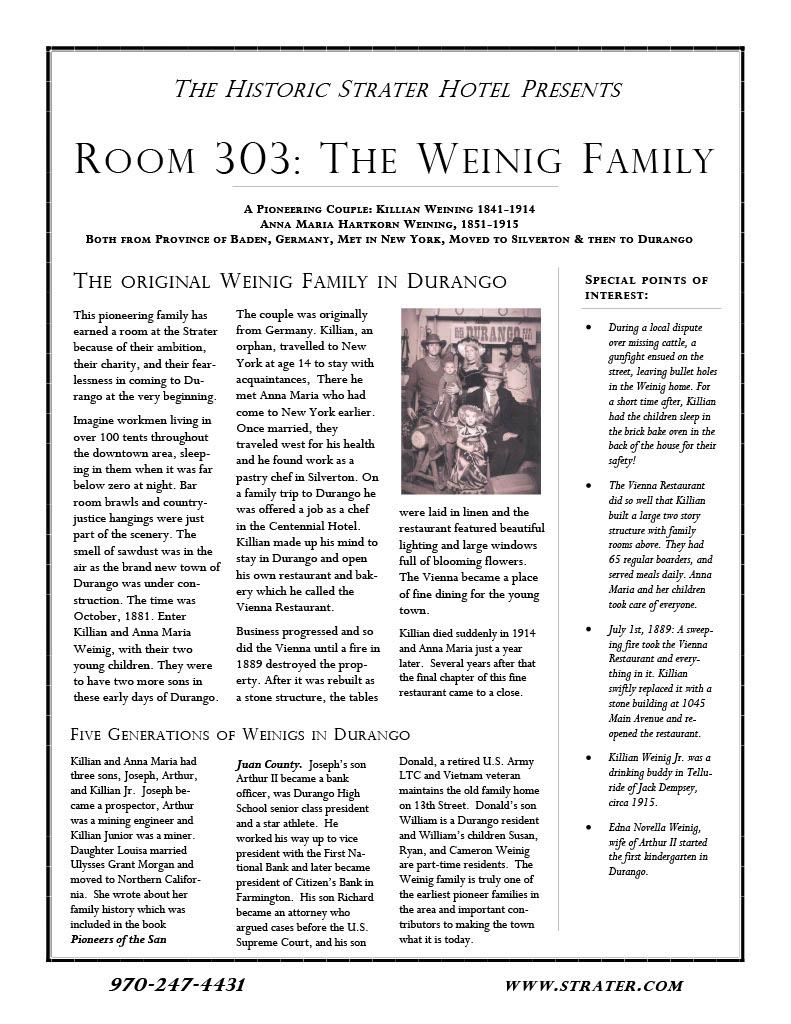 303 Weinig Family Newsletter 4 10 131024 1