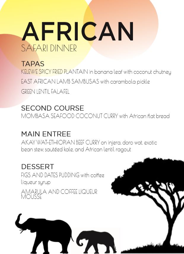 Safari Dinner - Africa
