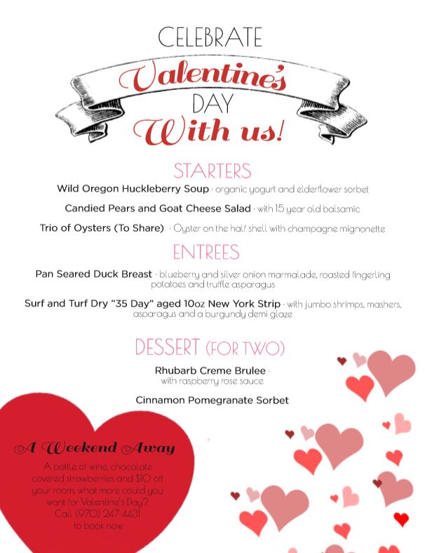 Valentine's Day Specials