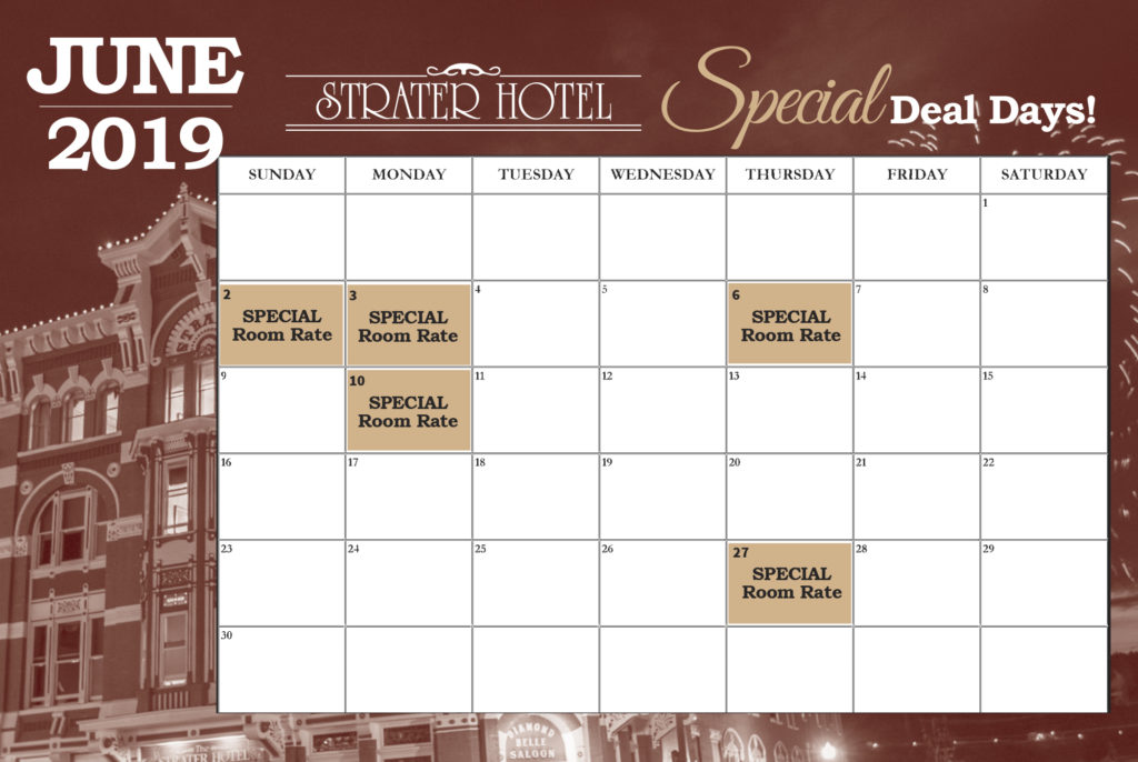 Strater Calendar Graphics June
