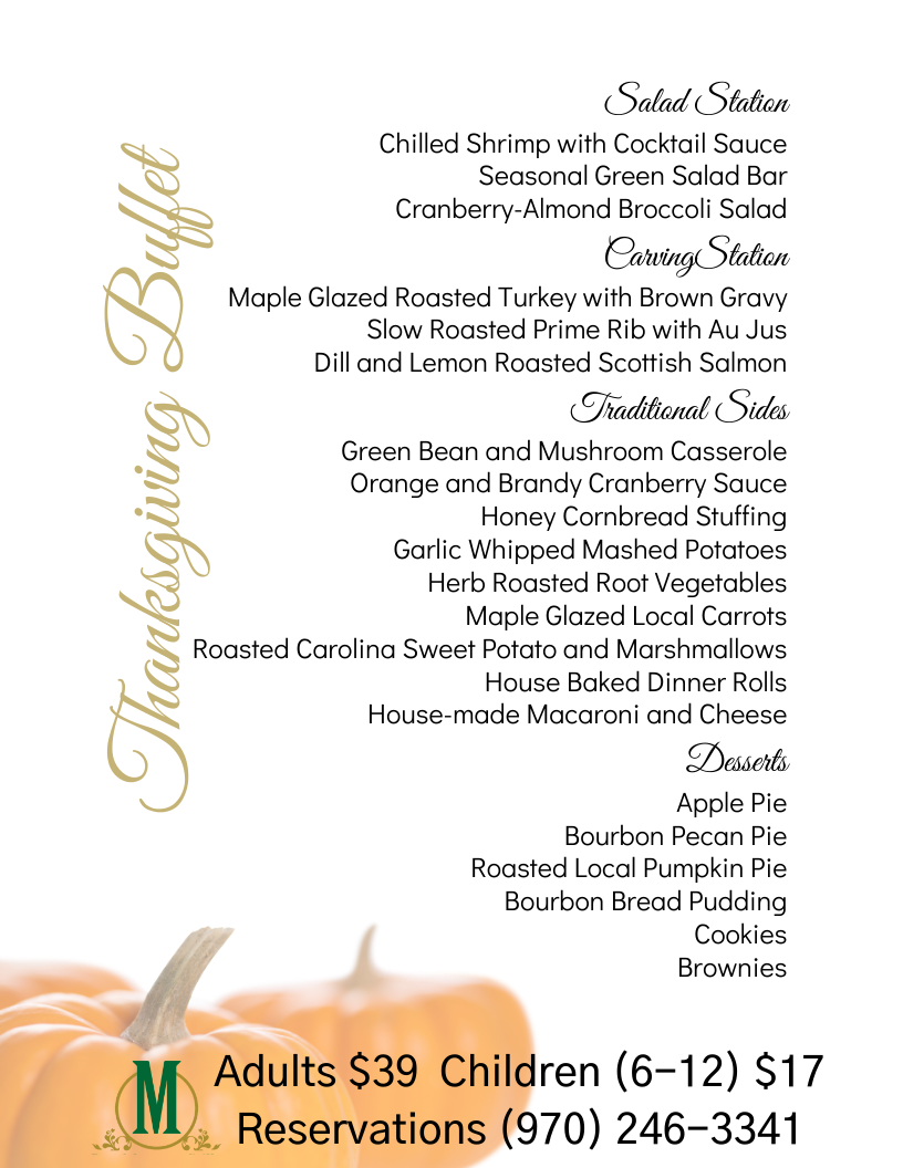 Thanksgiving Buffet