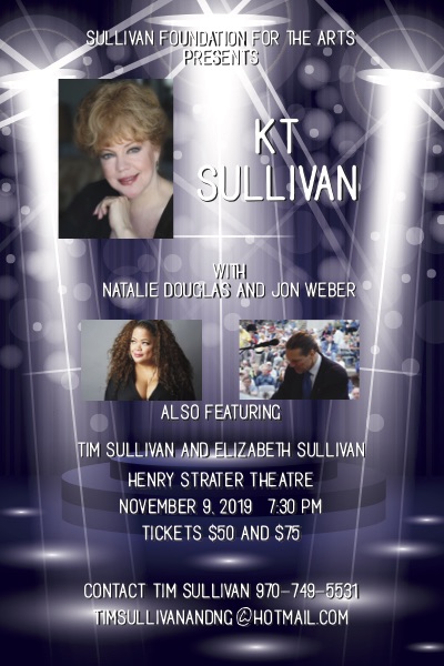 Sullivan Foundation for the Arts Presents KT Sullivan
