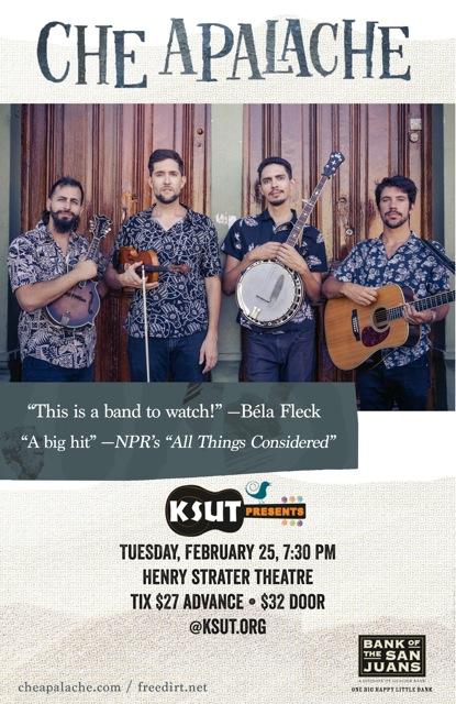 KSUT Presents: Che Apalache in Concert